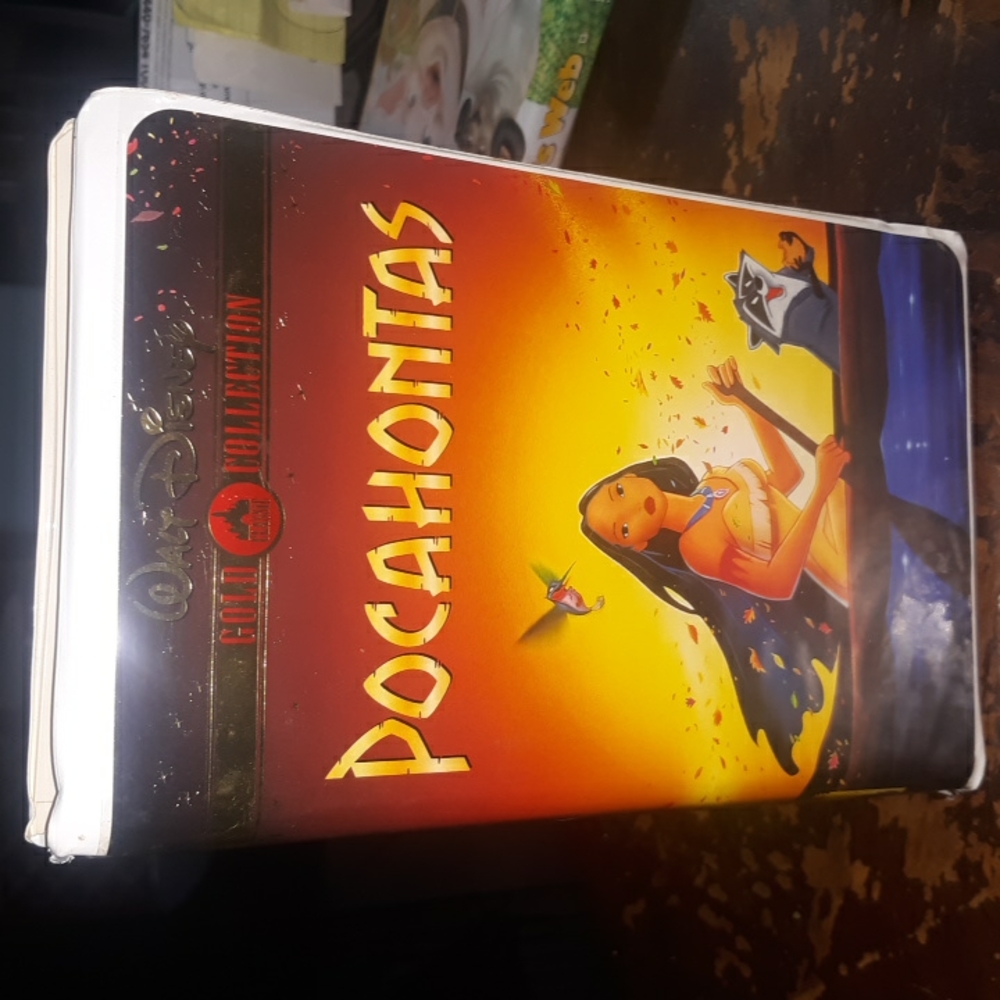 Disney Gold Collection Pocahontas VHS Tape (SKU AB2)